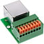 InLine® RJ45-connector naar indrukklem, 8-pins, Cat.5e