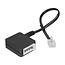 InLine® TAE adapterkabel, RJ11 male naar TAE-N female