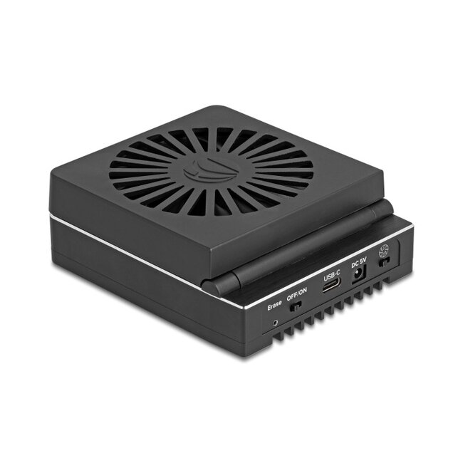 Delock USB 20 Gbps M.2 Docking Station for 4 x M.2 NVMe PCIe SSD with Clone and Erase Function