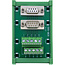 InLine® D-Sub 9 aansluitblok, bus/stekker, schroefaansluiting, DIN-rail