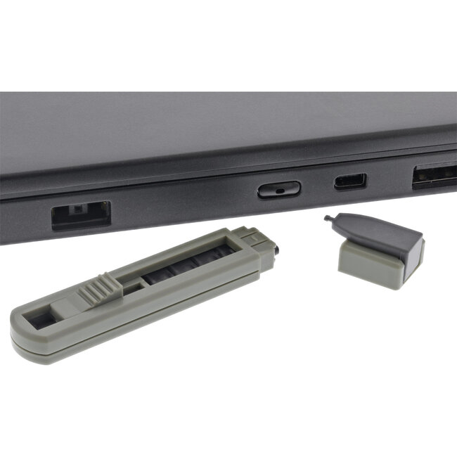 InLine® USB-C poortblokker, blokkeert tot 6 poorten