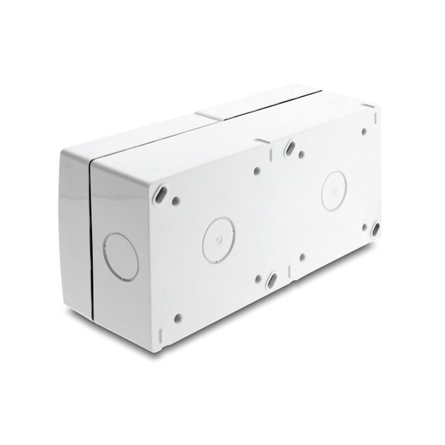 Delock Easy 45 Surface-mounted Housing IP55 waterproof 6 Port