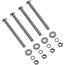 InLine® Ventilator schroevenset, voor 25mm ventilator