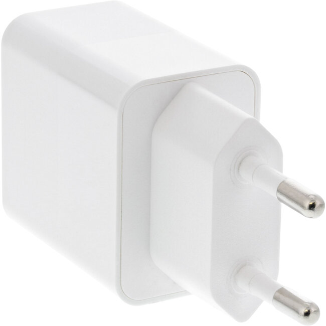 InLine® USB PD oplader enkel USB-C, Power Delivery, 20W, wit