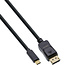 InLine® USB-beeldschermkabel, USB-C-stekker naar DisplayPort-stekker, 7,5m