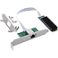 InLine® Interfacekaart, M.2 B+M naar 10 Gb/s RJ45