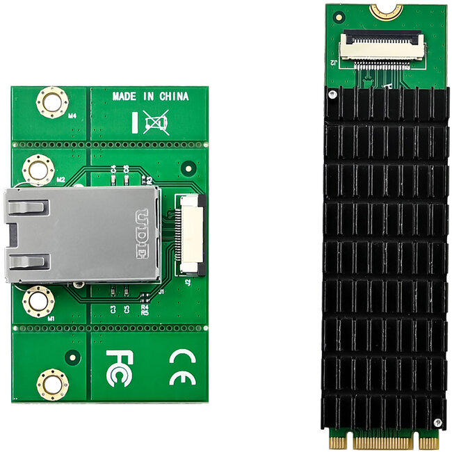 InLine® Interfacekaart, M.2 B+M naar 10 Gb/s RJ45