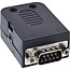 InLine® D-Sub 9 breakout aansluitblok, stekker, schroefaansluiting