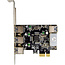 InLine® PCIe-kaart, 3x+1x USB 3.2 Gen.1, PCIe, Molex-compatibele 4-pins