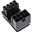 InLine® Interne voedingsadapter, 180° ATX 8-pin male / female (gedraaid)