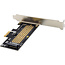 InLine® PCI Express-kaart naar 1x interne NVMe M.2 Key M, PCIe x1