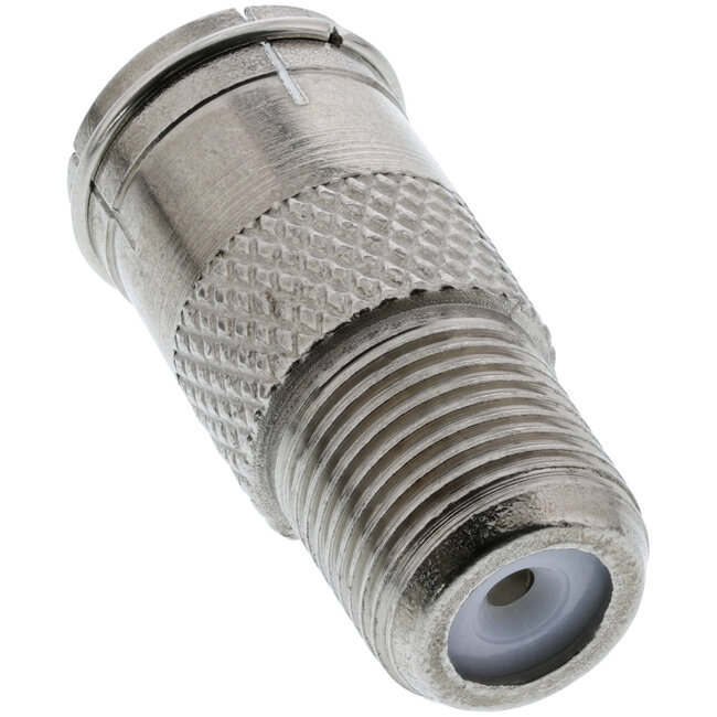 InLine® Adapter F-Quick-Male (SAT) auf F-Female (SAT)
