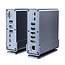VALUE USB Typ C Docking Station 16in1, 2x HDMI 4K60, 1x DP 4K60, 1x Gigabit Ethernet, 5x USB A, 2x USB C, 1x Typ C PD, 1x SD/microSD, 1x Audio