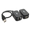 InLine® USB-uitbreiding, tot 60 m via RJ45 Cat. 5e netwerkkabel