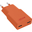 InLine® USB-C lader, 30 W, GaN, Dual USB-C, PD/PPS, Papaja