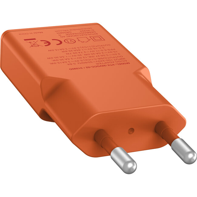 InLine® USB-C lader, 30 W, GaN, Dual USB-C, PD/PPS, Papaja