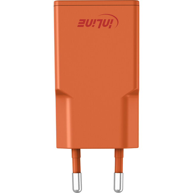 InLine® USB-C lader, 30 W, GaN, Dual USB-C, PD/PPS, Papaja