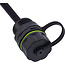 InLine® USB-A koppelaar, IP68, afgeschermd, bus naar stekker, 50cm