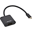 InLine® USB Display Converter, USB-C male naar DisplayPort 4K/60Hz zwart