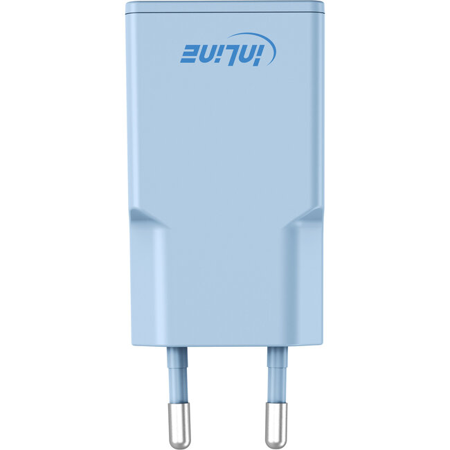 InLine® USB-C lader, 30 W, GaN, Dual USB-C, PD/PPS, ijssnoepje