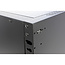 VALUE 19 inch wandbehuizing 12HE, 600 x 450 mm zwart, bouwpakket