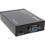 InLine® VGA extender/ontvanger via UTP, met audio, tot 300m