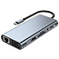 VALUE USB Typ C Docking Station, HDMI 4K60, 1x Gigabit Ethernet, 2x USB A + Typ C PD, 1x SD/microSD, 1x Audio