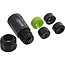 InLine® Voedingskabel koppelaar, IP68, 3-polig, 3-weg, M20, zwart
