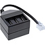 InLine® TAE adapterkabel, RJ11 (6P4C) male naar TAE NFN female