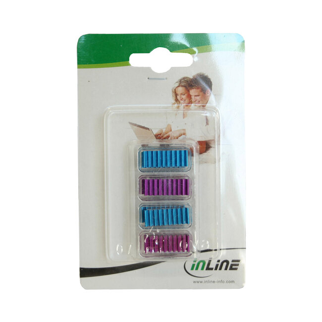 InLine® RAM koeler, zelfklevende koelvinnen, 8 stks.