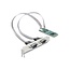 Delock M.2 Card to 2 x Serial RS-232 DB9 with Standard and Low Profile slot brackets