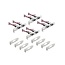 Delock Mini PCIe I/O full size Card to 8 x Serial RS-232 DB9 with Standard and Low Profile slot brackets