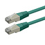 ROLINE Patchkabel Cat.6 (Class E), PoE, S/FTP (PiMF), grün, 20 m
