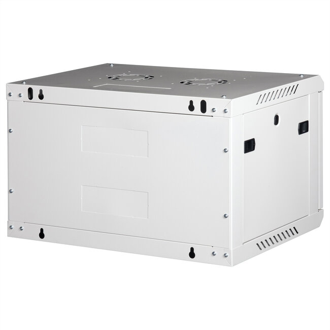ROLINE 19-inch wandbehuizing Basic Plus 6U, 600x450 BxT grijs
