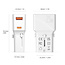 VALUE USB Reise-Charger mit Euro-Flach-/UK-/US-Stecker, 2 Port (Typ-A QC3.0, Typ-C PD), 25W