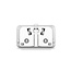 VALUE USB Reise-Charger mit Euro-Flach-/UK-/US-Stecker, 2 Port (Typ-A QC3.0, Typ-C PD), 25W
