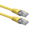 ROLINE Patchkabel Cat.6 (Class E), UTP, PoE, gelb, 1 m