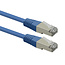 ROLINE Patchkabel Cat.6 (Class E), PoE, S/FTP (PiMF), blau, 2 m