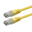 ROLINE Patchkabel Cat.6 (Class E), PoE, S/FTP (PiMF), gelb, 0,5 m