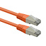 ROLINE Patchkabel Cat.6 (Class E), PoE, S/FTP (PiMF), orange, 1,5 m