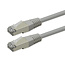 ROLINE Patchkabel Cat.6 (Class E), PoE, S/FTP (PiMF), grau, 1 m