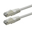 ROLINE Patchkabel Cat.6 (Class E), PoE, S/FTP (PiMF), weiß, 0,5 m