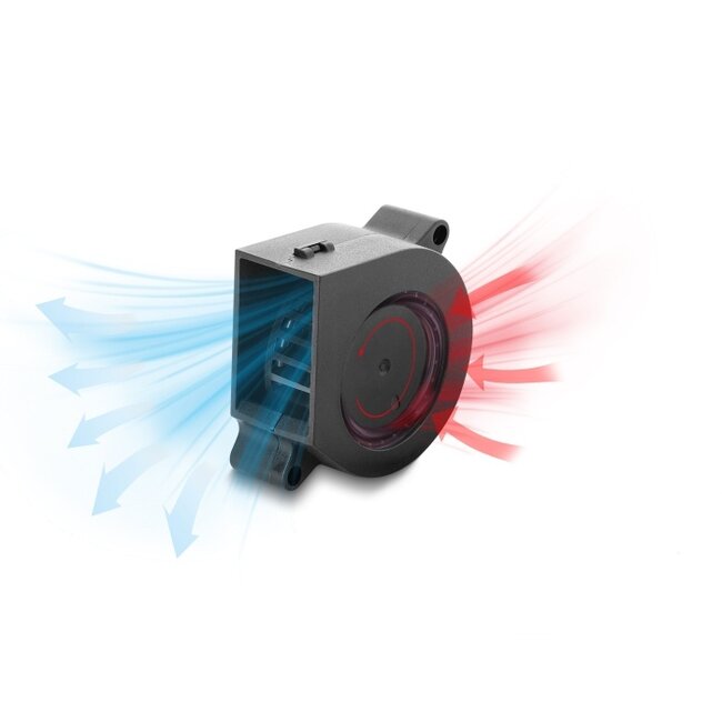 Delock Radial Fan / Blower Fan 12 V DC 40 x 40 x 20 mm with 3 pin fan connector, black
