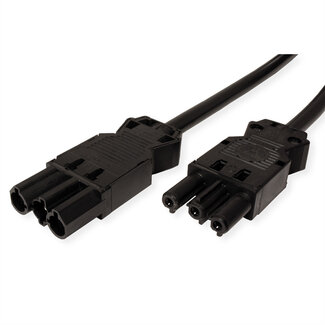 Bachmann BACHMANN Spiralleitung H05VV-F3G1,5mm² sw 4,0m ISV Verriegelung