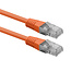 ROLINE Patchkabel Cat.6 (Class E), UTP, PoE, orange, 0,3 m