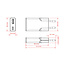 VALUE USB Charger mit Euro-Stecker, 2 Ports Typ A+C, 20W