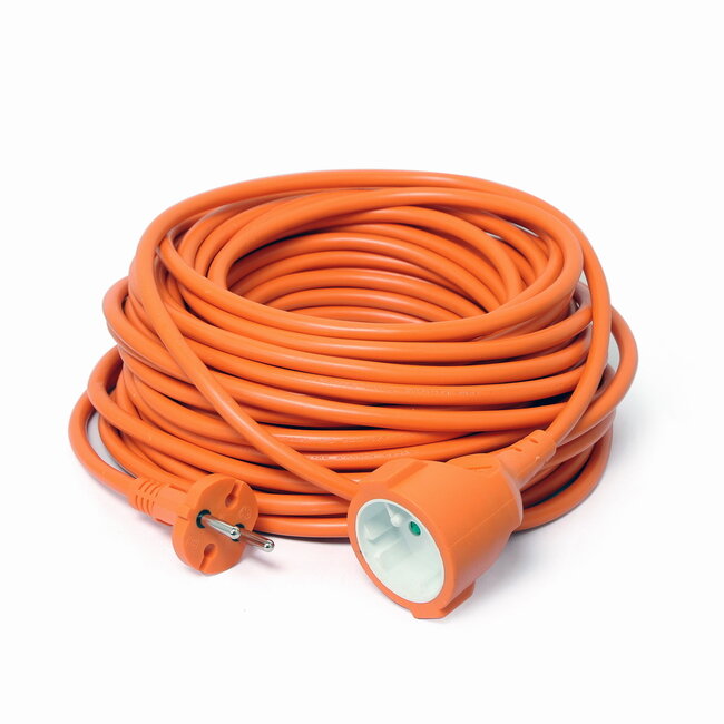 Outdoor power extension cord, 20 m