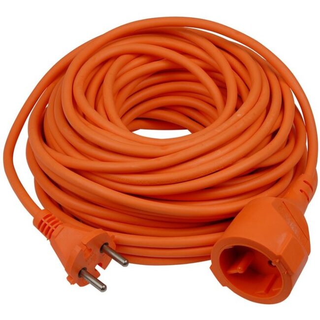 Outdoor power extension cord, 20 m