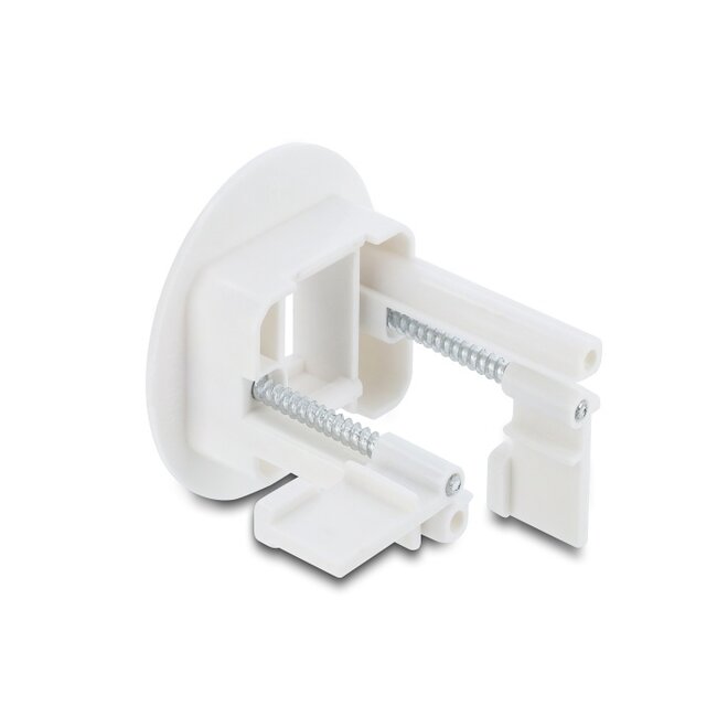 Delock Keystone Module Holder for wall mounting / desktop mounting white