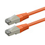 ROLINE Patchkabel Cat.6 (Class E), PoE, S/FTP (PiMF), orange, 15 m